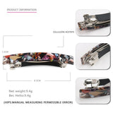 2pcs Hair Clip Barrettes for Women Girls, Tiara Ponytail Holder Office Career
