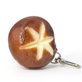 2pcs Mushroom Keychain Pendant Vegetable Agaric Charms Food Bag Bike Key Toy