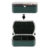 2pcs Small Travel Jewelry Box Portable Jewelry Organizer