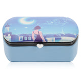 2pcs Travel Jewelry Box Portable Organizer Case for Women