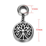2pcs Stainless Steel Animal Dangle Beads for Pandora Bracelets
