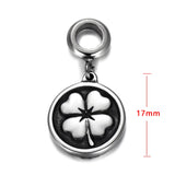 2pcs Stainless Steel Animal Dangle Beads for Pandora Bracelets