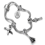 2pcs Stainless Steel Animal Dangle Beads for Pandora Bracelets