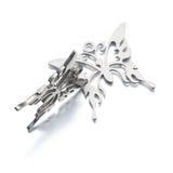 2pcs Stainless Steel Butterfly Charms Pendant DIY Necklace Bracelet Decoration