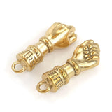 2pcs Stainless Steel Hand Charms Pendant for DIY Bracelet Necklace