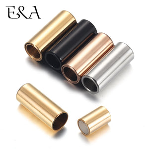 2pcs Magnetic Clasps Stainless Steel 3mm 5mm DIY Jewelry Making Accessories