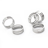 2pcs Stainless Steel Jump Ring Opening Closing Rings Tool for Jewelry Making