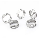 2pcs Stainless Steel Jump Ring Opening Closing Rings Tool for Jewelry Making