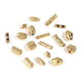 2pcs Stainless Steel 18K Tube Spacer Beads DIY Jewelry Findings