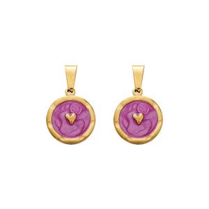2pcs Stainless Steel Small Pendants Charms for DIY Jewelry Making