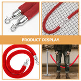 2pcs Stainless Steel Rope End Stoppers Snap Hook Decking Rope Fittings