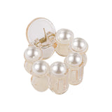 2pcs Mini Pearl Hair Clips Women Girls Hair Claw Barrettes Hairpins Hair Accesso