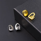 Teeth Grillz With Star CZ Caps Micro Pave Top & Bottom Charm Grills