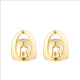 Teeth Grillz With Star CZ Caps Micro Pave Top & Bottom Charm Grills