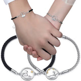 Little Prince & Fox Bracelet Set for Students, Boyfriends, or Best Friends