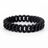 2pcs Twisted Silicone Chain Bracelets Party Supplies Jewelry Accessories