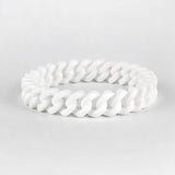 2pcs Twisted Silicone Chain Bracelets Party Supplies Jewelry Accessories