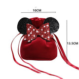 2pcs Jewelry Gift Bag Drawstring Wedding Party DIY Decoration