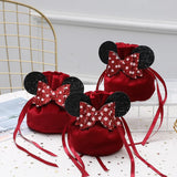 2pcs Jewelry Gift Bag Drawstring Wedding Party DIY Decoration