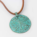 2pcs Dragonfly Charms Pendants Large Round Boho Necklace