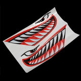 2pcs Teeth Mouth Stickers Waterproof DIY Boat Car Truck Accessories