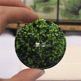 2pcs Natural Green Jade Dragon Phoenix Pendant + Rope Necklace Charm Gift