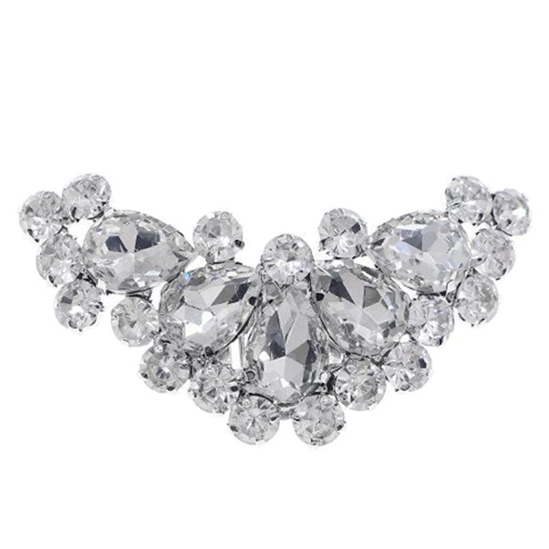 2pcs Rhinestone Shoe Clips Decorative Charms