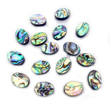 2pcs/bag Natural Abalone Shell Bead Oval Jewelry Making DIY Earring Pendant