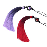 2pcs/lot 16cm Polyester Silk Tassel Colorful Cotton Tassels Trim