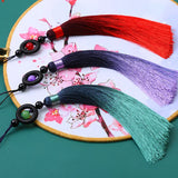 2pcs/lot 16cm Polyester Silk Tassel Colorful Cotton Tassels Trim