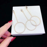 2pcs 30X70MM Women's CZ-inlaid Pearl Bracelet Buckle
