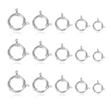2pcs Stainless Steel Sailor Clasps Charm Bracelet End Clasps