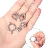 2pcs Stainless Steel Sailor Clasps Charm Bracelet End Clasps