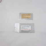 2pcs 5x10cm Platinum Titanium Mesh for Rectifier Machine