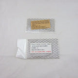 2pcs 5x10cm Platinum Titanium Mesh for Rectifier Machine