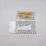 2pcs 5x10cm Platinum Titanium Mesh for Rectifier Machine