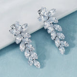 2pcs CZ Barrettes Hair Clips for Women Girls Hairpins