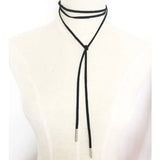 2pcs Choker Necklace Leather Velvet Women Collar Party Jewelry Neck