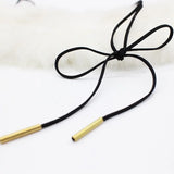 2pcs Choker Necklace Leather Velvet Women Collar Party Jewelry Neck