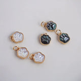 2pcs/lot Cat Paw Bling Shell Beads for DIY Jewelry Making