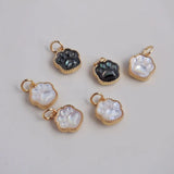 2pcs/lot Cat Paw Bling Shell Beads for DIY Jewelry Making