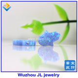2pcs Synthetic OP06 Fire Opal Hamsa Pendant/Bracelet/Necklaces