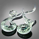 2pcs Glow in the Dark Ear Plugs Tunnels Spiral Taper Earring Gauges