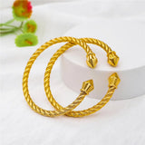 Dubai Wedding Bangle Bracelet for Women Lady Ethnic Jewelry Gift MY34