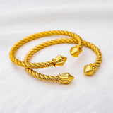 Dubai Wedding Bangle Bracelet for Women Lady Ethnic Jewelry Gift MY34