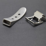 2pcs Stainless Steel Bayon Lock Buckle for DIY Leather Bracelet Making