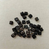 2pcs Natural Dzi Bead Carving Antique Lantern Inlaid Beads Bulk
