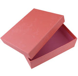 2pcs Pink Square Tiara Box Bride Storage Boxes Wedding Jewelry Holder
