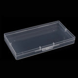 2pcs Jewelry Storage Organizer Container 15*8*1.7cm Plastic Box