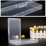 2pcs Jewelry Storage Organizer Container 15*8*1.7cm Plastic Box